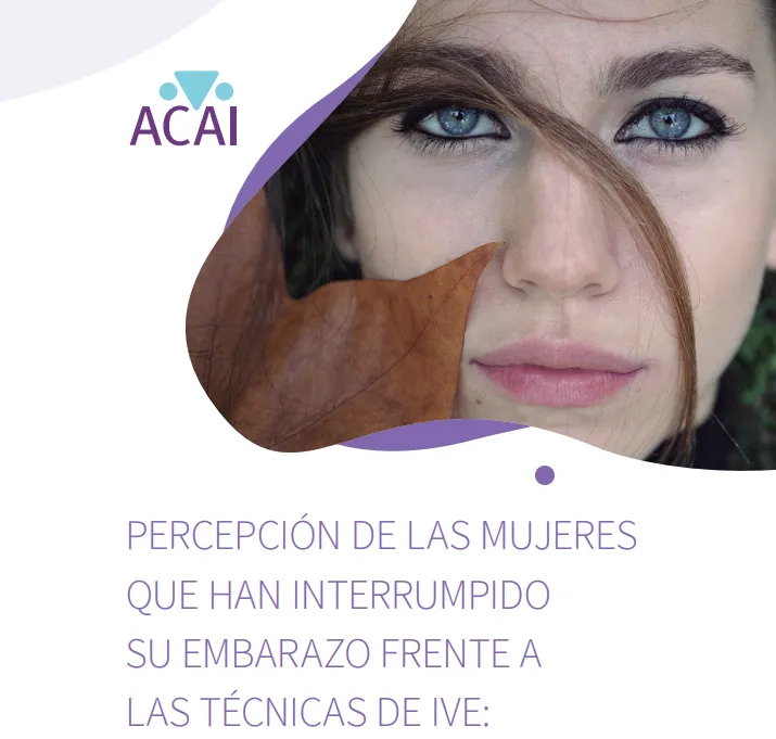 Percecpión de las mujeres que han interrumpido su embarazo frente a las técnicas de IVE